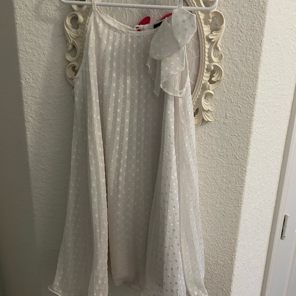 Elegant White Kids Dress